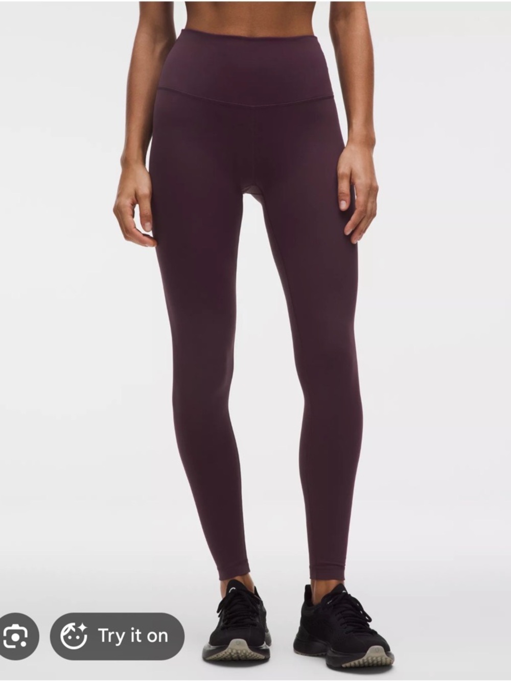 lululemon athletica Wunder Train High-Rise Leggings in Merlot Size 6 28”